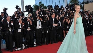 Diane kruger wearing a 1960 vintage jaeger-lecoultre at the cannes film festival opening ceremony. getty images